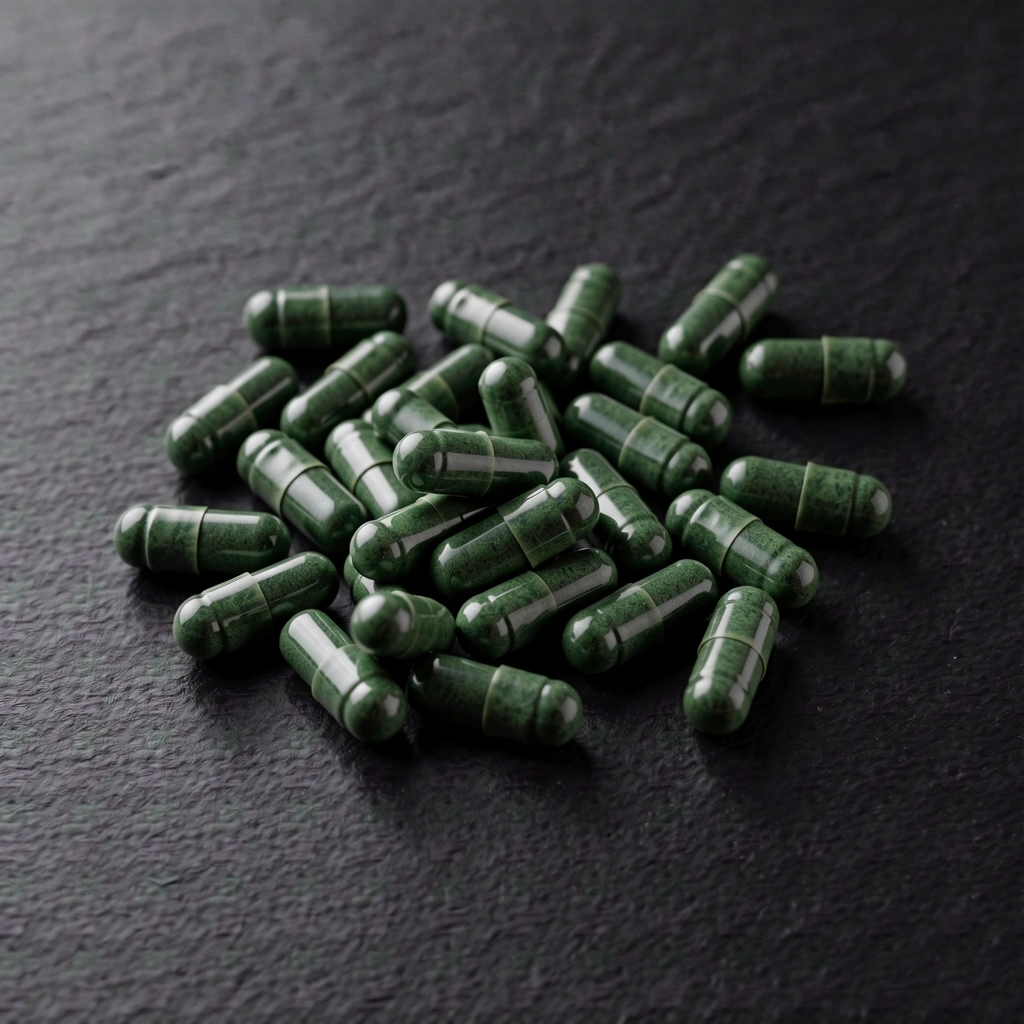 Premium natural supplement capsules